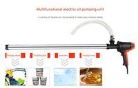 Pompe à baril électrique portable 220V, spécialisée dans l'extraction d'huile, d'essence, de diesel, d'huile d'olive, nouveau modèle de machine à huile électrique pour fût