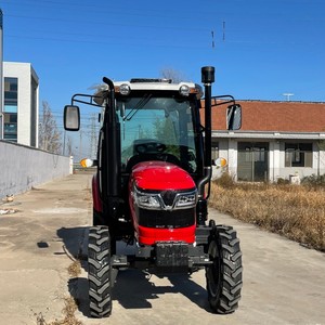 Mini Tractor Agrícola <span class=keywords><strong>de</strong></span> 50HP, 4x4, Compacto, con Motor Diésel PTO para Huertos y Viñedos - Product Image 2