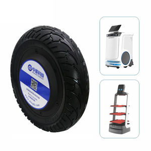 ZLTECH CE 8 Zoll 150W 5,5 Nm bürstenloser Gleichstrom 24V Elektro rollstuhl <span class=keywords><strong>motor</strong></span> angetrieben Inrad Naben servomotor mit Encoder für Roboter - Product Image 4