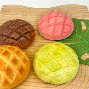 1 unidad de modelo de pan de piña simulado de rebote lento, modelo de pan de imitación para fiestas, material de PU para aliviar la presión - Product Image 6