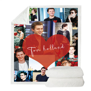 Couverture d'hiver en flanelle de style Harry, couvertures de Fans de <span class=keywords><strong>Tom</strong></span> Holland, vente en gros - Product Image 6