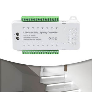 16 Stappen Lichtsensor <span class=keywords><strong>Controller</strong></span> Auto In Pir Bewegingssensor Schakelaar Verlichtingssysteem Controle Voor Huis Binnentrappen - Product Image 1
