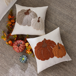 Bán Buôn Jacquard Đệm Bìa Trang Trí Gối Sofa Gối Bìa Màu Đỏ 45x45Cm Gối Trường Hợp - Product Image 5