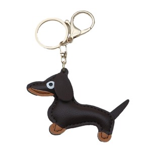 Llavero colgante de moda para mujer de oficina, con diseño de <span class=keywords><strong>mini</strong></span> Dachshund, bonito cachorro de piel sintética, cadena de hierro para coche, para bolsos de niñas, en stock - Product Image 5