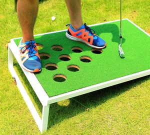 Entraîneur de déchiquetage de golf en bois pour sacs de sable, dispositif de pratique et d'écaillage de <span class=keywords><strong>cornhole</strong></span> de golf - Product Image 5