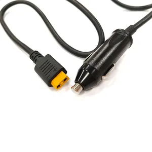 Cable de carga de energía montado en el vehículo de alta calidad 12V 24V inversor encendedor de cigarrillos de coche para aplicaciones electrónicas - Product Image 1