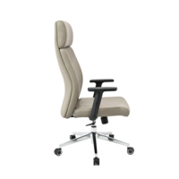 Chaise de bureau grande taille de haute qualité en PVC, vente en gros, chaise de direction à dossier haut, directement du fabricant