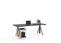 Haute qualité électrique hauteur réglable moteur unique assis debout bureau Design ergonomique Table de bureau