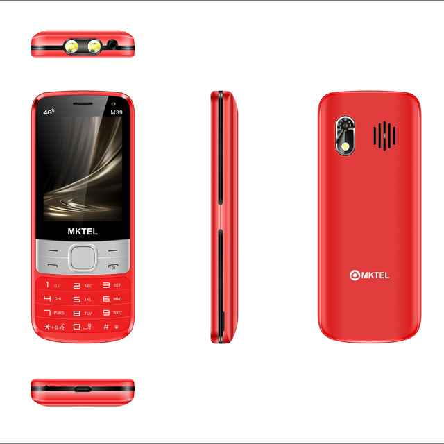 Original Factory 2.8 Inch Keyboard Touch Screen Smartphone 4G Android8.1 Senior Smartphone 1800mah Cellphone with MP3 Wifi Hots