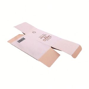 Cajas ranuradas para cosméticos y perfumes con logotipo personalizado al por mayor, embalaje de cartón reciclable laminado mate, cierre superior con bloqueo de fricción - Product Image 5