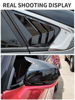 Nouveau diffuseur de pare-brise arrière Axinda pour Fusion EcoBoost 2022, kit carrosserie, noir brillant, protection de pare-chocs, modification