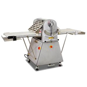 Machine à étaler la pâte à croissants industrielle mini, épaisseur réglable, pour <span class=keywords><strong>pâtisserie</strong></span> feuilletée, baklava turc et pain pita - Product Image 1