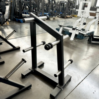 Support de Rangement Commercial de Luxe pour Poids de Musculation en Acier Robuste, Vente en Gros, Direct Usine, pour Salle de Sport