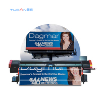 Máquina de Impresión Solvente de Alta Precisión de 3200 mm, Plotter Solvente con Cabezal de Impresión Konica 512