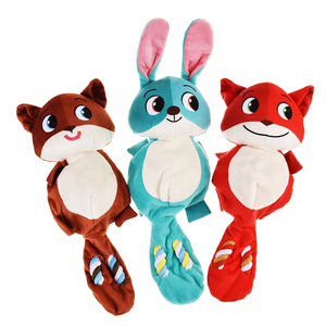 Juguetes Masticables para Perros de Alta Calidad, Peluches de Ardilla, Conejo y Zorro con Sonido para Mascotas - Product Image 2
