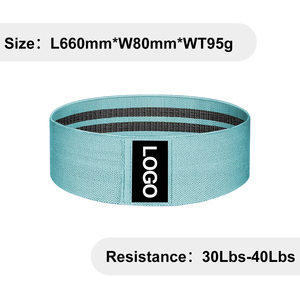 Bandas de Resistencia de Tela a Medida para Ejercicios de Cadera, Glúteos y Piernas, Accesorios de Fitness OEM - Product Image 4
