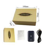 Traceur GPS portable mini GF21 avec enregistrement audio, télécommande, localisation GPS/WiFi/LBS, couverture mondiale, fixation magnétique, pour automobile