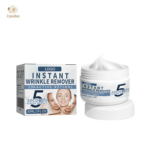 Crema antiarrugas de ceramida y Niacinamida instantánea altamente eficaz <span class=keywords><strong>con</strong></span> elevadores de colágeno para reducir la hinchazón y las arrugas de los ojos 30ml - Product Image 1