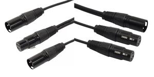 3,5 Jack Cable de audio estéreo Xlr a 3,5mm Cable de micrófono 3,5mm Trs Jack estéreo macho a Dual 2 Xlr macho estéreo Y-splitter Cable - Product Image 3