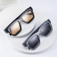Nouvelles Lunettes de Soleil Carrées de Haute Qualité 2022, Mode Luxe, Personnalisées, Rétro, Lunettes de Soleil pour Hommes et Femmes, Polarisées