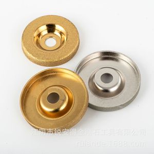 Electroplated Diamond Grinding Wheel 1 In Cup Shaped 36 Grit For <b>Drill</b> <b>Bits</b> Scissors Glass Polishing Tools - Product Image 1