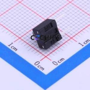 TSA062G60-250 Tactile Switch Through hole Component (THT) Switch Single Pole Single Throw Round Button 2.5N Through Hole - Product Image 2