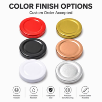 Impression sérigraphique personnalisée OEM couleur Pantone sur couvercles métalliques pour bocaux Mason, emballage alimentaire, vente en gros
