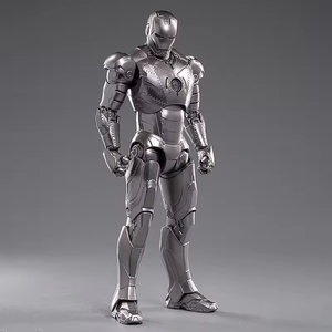 Zd Toys originale Marvel 10 ° anniversario edizione 1/10 scala Iron Man Action Figure MK 2 modello giunzioni mobili materiale plastico - Product Image 5