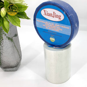 XIANJING เทป <span class=keywords><strong>Drywall</strong></span>,กาวตาข่ายไฟเบอร์กลาสกว้าง2.5-25ซม. สีฟ้า - Product Image 5