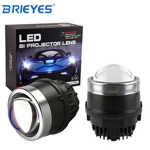 Projecteur de phare antibrouillard LED pour voiture de 3,0 pouces, lentille de projecteur, faisceau haut et bas, <span class=keywords><strong>tricolore</strong></span> 6500K 3000K 4300K L/30Watts H/40Watts, supports pour Toyota/Honda - Product Image 1