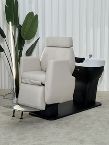 Sillón Eléctrico Moderno DM para Lavado de Cabello, Estación de Lavado de Cabello, Cama para Lavado de Cabello, Muebles de Salón - Product Image 4