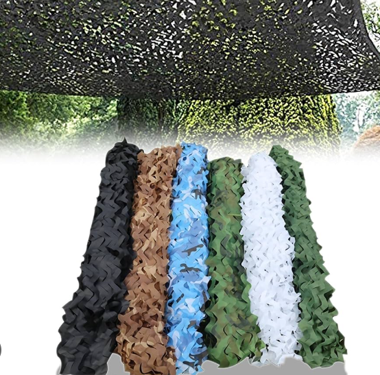 150D 180D 210D Outdoor Camouflage Net Hunting Game Camo Mesh Garden Privacy Screen Car Covers Shade Netting Camouflage Nets