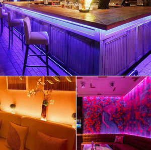 ไฟ LED แถบกันน้ำ IP65 รุ่น 5050 RGB 60LED/เมตร DC24V ควบคุมผ่านแอพพลิเคชั่น เปลี่ยนสีได้ ใช้ได้ทั้งภายนอกและภายในอาคาร - Product Image 4