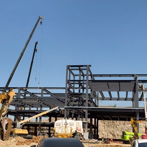 Kết cấu thép đúc sẵn Tùy chỉnh nặng cho Nhà kho xây dựng kết cấu công nghiệp nhà cung cấp vật liệu xây dựng thép - Product Image 4