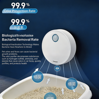 Désodorisant et purificateur intelligent pour animaux de compagnie (chiens et chats) avec capteur LED pour la santé respiratoire et le nettoyage