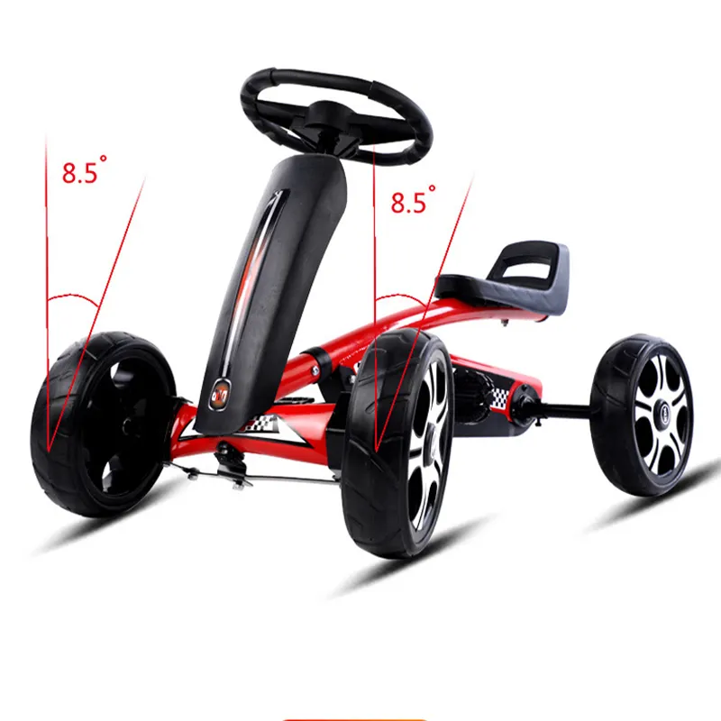 2021 Pedal Go Karts für Kinder Kinder Kart Sportwagen Rennen