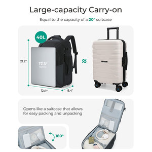 Bolsa de Viaje <span class=keywords><strong>con</strong></span> <span class=keywords><strong>Ruedas</strong></span> Fuliya Personalizada, de Gran Capacidad, Multifuncional, <span class=keywords><strong>con</strong></span> Compartimento para Portátil y <span class=keywords><strong>Mochila</strong></span> <span class=keywords><strong>con</strong></span> <span class=keywords><strong>Ruedas</strong></span> - Product Image 4