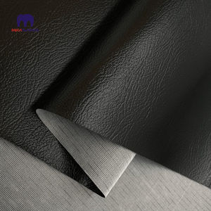 Cuero sintético de PVC resistente al desgaste con textura de corteza brillante para tapicería de sofá y asiento de automóvil - Product Image 3