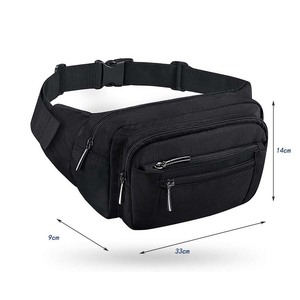 Riñonera Oxford Impermeable con Logotipo Personalizado, para Senderismo, Viajes, Mensajería, Ligera y Duradera, para Hombre - Product Image 3