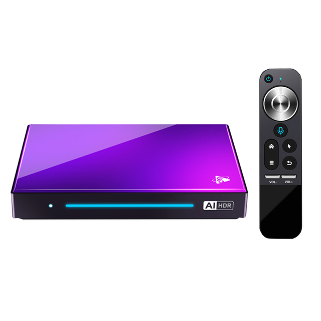 H96 Max M9 RK3576 8K Smart TV Box 8K Set Top Box for Streaming Android 14 Octa Core 4GB/32GB Voice Remote