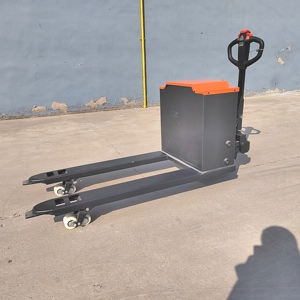 Chariot élévateur tout-terrain tout-terrain 5 tonnes tout-électrique de 2 mètres de 1.8 mètres étendu personnalisé pour chantier de construction pour transporter des tuyaux en acier - Product Image 4