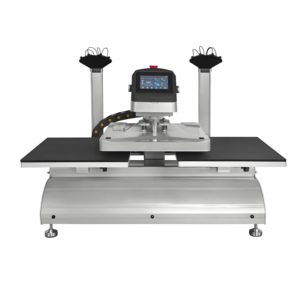 Presse à chaud numérique intelligente avec écran tactile et alignement laser, double plateau pour l'impression professionnelle de vêtements - Product Image 2