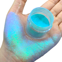 Sheenbow-Poudre multichrome pour fard à paupières, brillant, scintillant, pigment caméléon