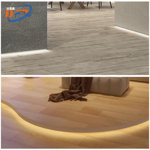 Plinthes de sol modernes du fabricant 8cm hauteur 1mm épaisseur garniture en alliage d'aluminium <span class=keywords><strong>plateau</strong></span> de lampe plinthe pour hôtel Villa - Product Image 3