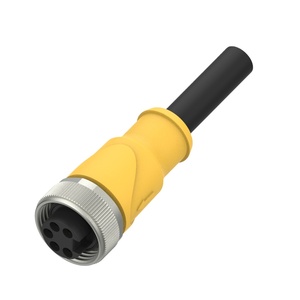 Marvtech Female 3/4/5/6 Pole 7/8 Overmoulded <b>Power</b> <b>Cable</b> Connector for Factory Automation Actuator Boxes - Product Image 1