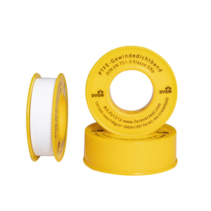 Foreverseal Chine Fabrication professionnelle Ruban PTFE blanc industriel de 12 mm résistant à la chaleur de haute qualité DVGW <span class=keywords><strong>Taflon</strong></span> Filetage CE - Product Image 6