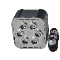 20W * 6 Tête Starlight Headliner Kit Multiport RGBW Clignotant LED PMMA Fibre Optique Lumière Auto Pièces Télécommande