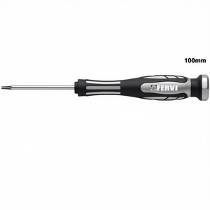 Destornillador Torx de Precisión Fervi, 100 mm de Longitud, Mango Ergonómico, Uso Profesional - Product Image 2