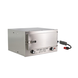Horno Eléctrico Multifunción de Acero Inoxidable DC12V para <span class=keywords><strong>Coche</strong></span>, RV y Uso en Exteriores, 130W, Temporizador de 1-120 Minutos, para Pizza/Pasteles/Hornear - Product Image 2