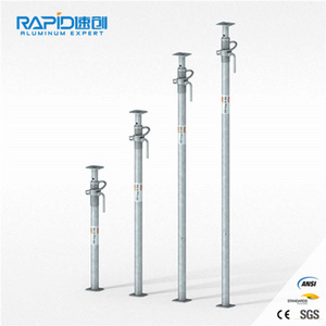 Xây dựng kim loại giàn giáo thép chống đỡ cho xây dựng giàn giáo chống đỡ shoring jack cắm để bán có thể điều chỉnh giàn giáo ống thép - Product Image 4